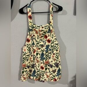 Floral Print Romper/Overall